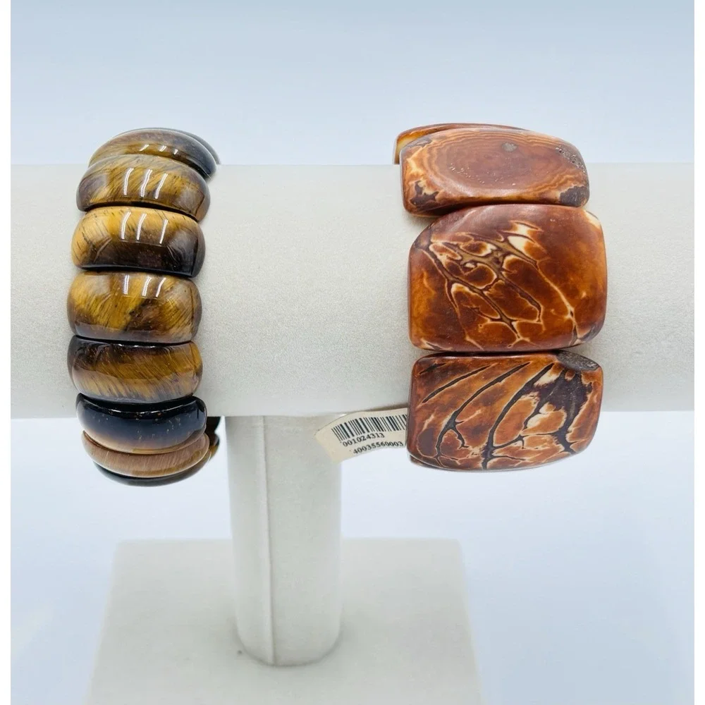 Boho‎ Festival Jewelry Set Coachella Statement Necklace Earrings Bracelets Amber